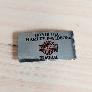 Honolulu Harley-Davidson Hawaii 2014 H-D Silver Steel Money Clip